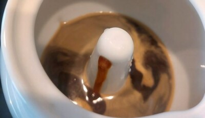 Ancap Porzellan Espressokocher  - Ancap Porzellan Espressokocher 