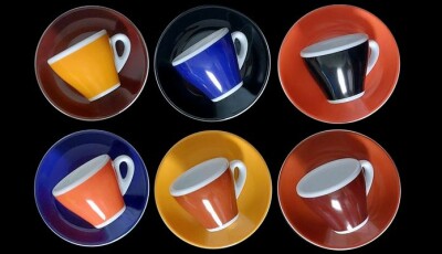 Über die Fertigung von farbigen Tassen - Farbige Tassen