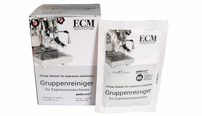 Brühgruppenreinigung von ECM Espressomaschinen