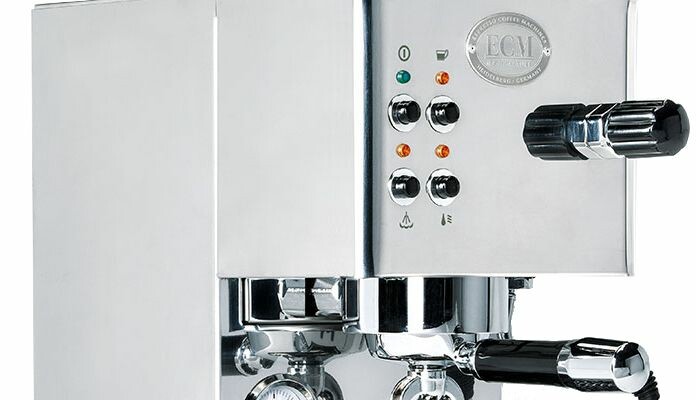 Bedien-Tasten bei ECM Espressomaschine