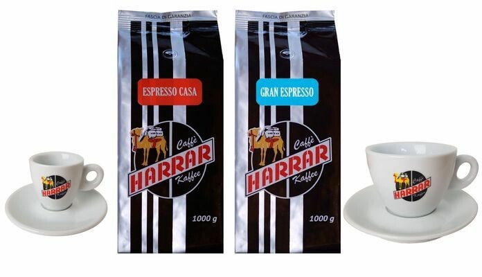 Espresso und Kaffee von Kaffee Harrar