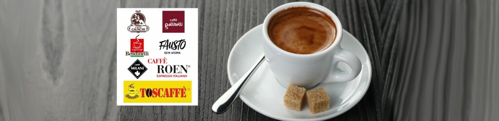 Kaffeemischungen und Espressospezialitäten aus bekannten und beliebten Röstereien