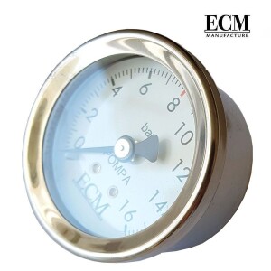 ECM Pumpendruckmanometer mit ECM Logo