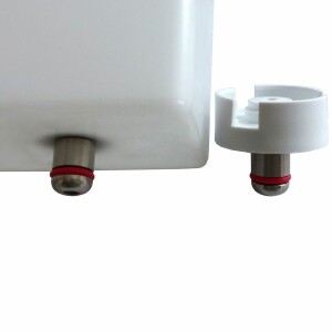 Nachrüst-Set für ECM Aroma C Wasserfilter für Wassertanks mit Edelstahladapter