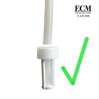 ECM Silikonschlauch für Aufsteckfilter