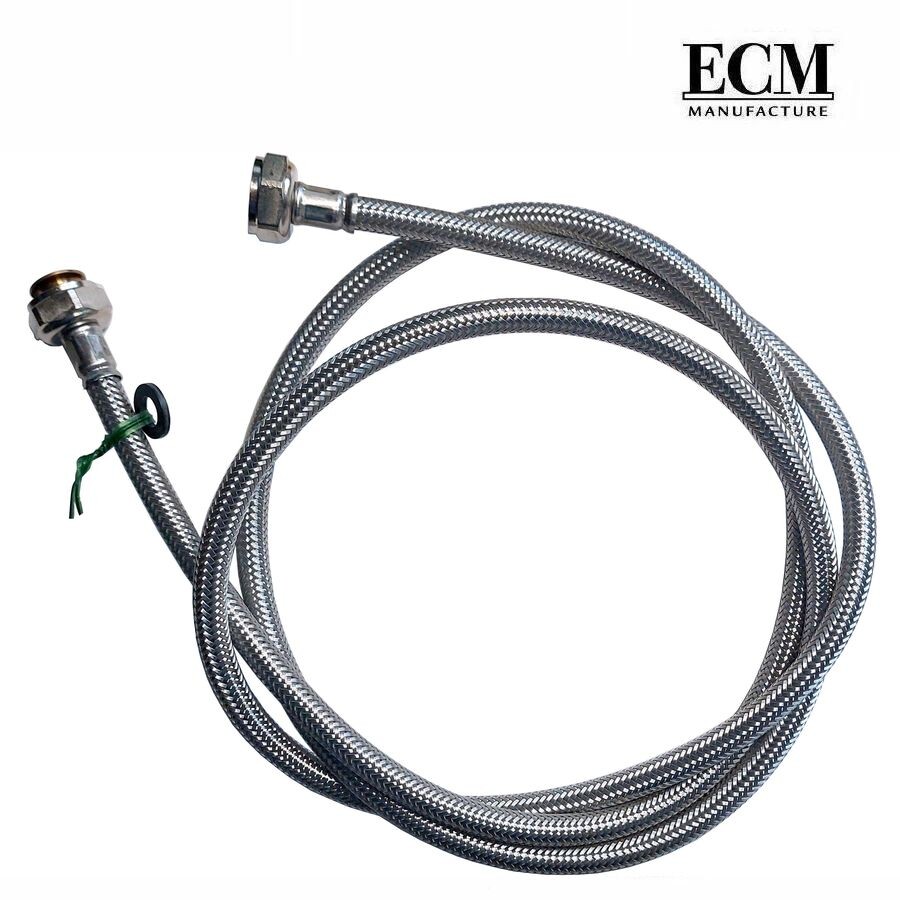 ECM Festwasserschlauch 150 cm 3/8FF mit Rückschlagventi
