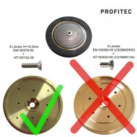Profitec Duschplattenschraube M5x18  für 8-loch Duschhalter