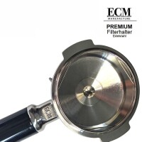 ECM Edelstahl-Filterträger mit Einerauslauf und Zweierauslauf